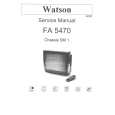 WATSON FA5470 Service Manual